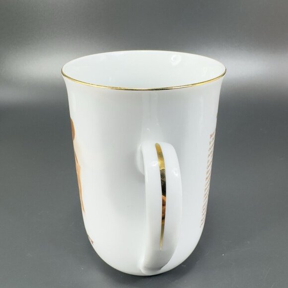Vintage Hollywood Hall of Fame Museum Porcelain Coffee Mug Cup Gary Cooper VTG - Picture 12 of 12